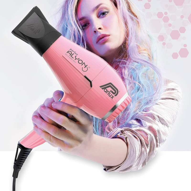 Професионален сешоар с антибактериална технология Parlux ALYON Pink — 2