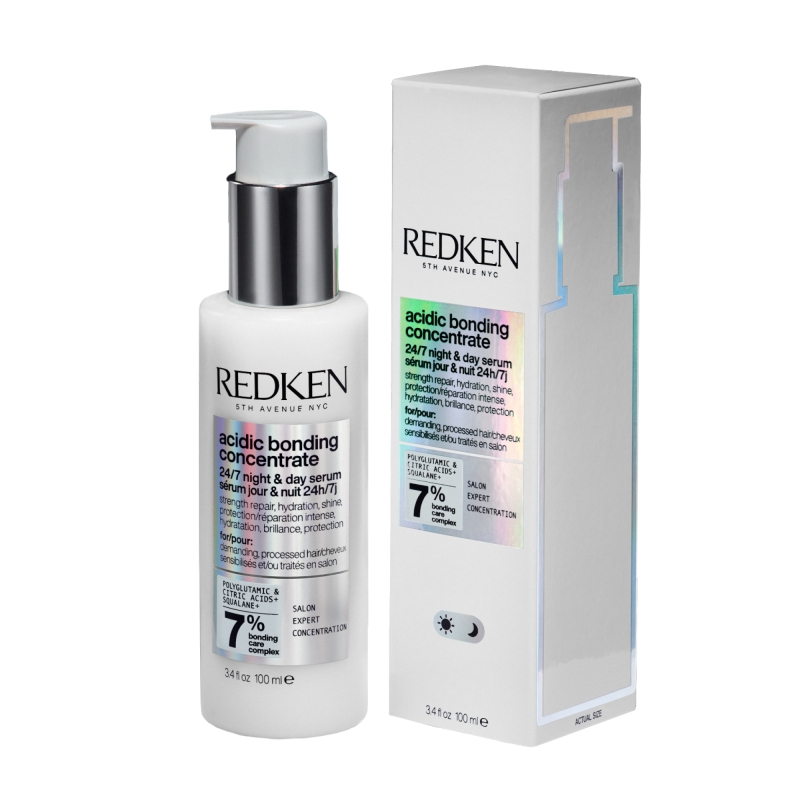 24/7 дневен и нощен възстановяващ серум за коса Redken Acidic Bonding Concentrate 24/7 Night & Day Serum 100 ml — 7