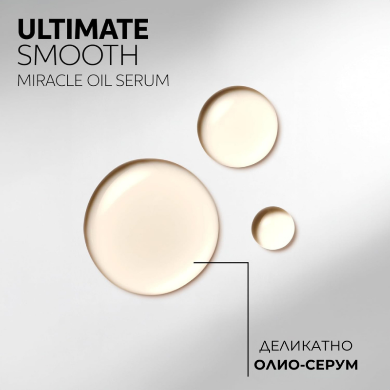 Интензивно подхранващо анти-фриз масло - серум Wella Professionals Ultimate Smooth Miracle Oil 30 ml — 5