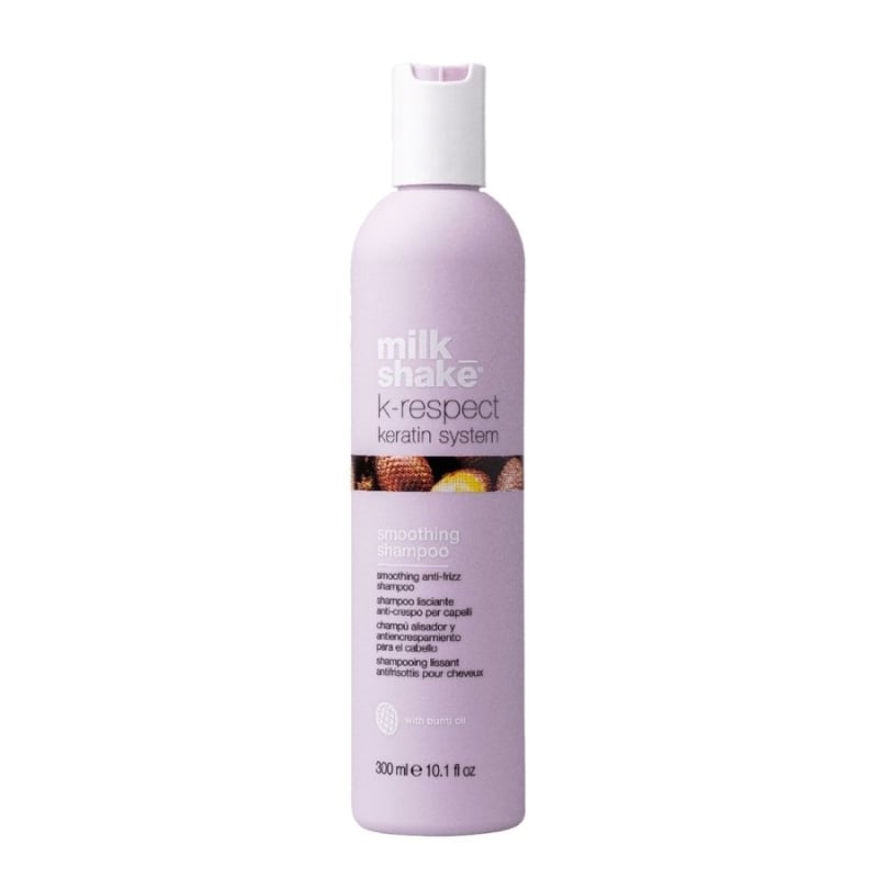 Изглаждащ анти-фриз кератинов шампоан Milkshake K-Respect Smoothing Shampoo 300ml