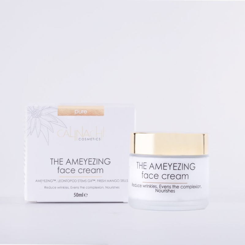 Натурален регенериращ крем за лице Calinachi The Ameyezing Face Cream 50ml — 3