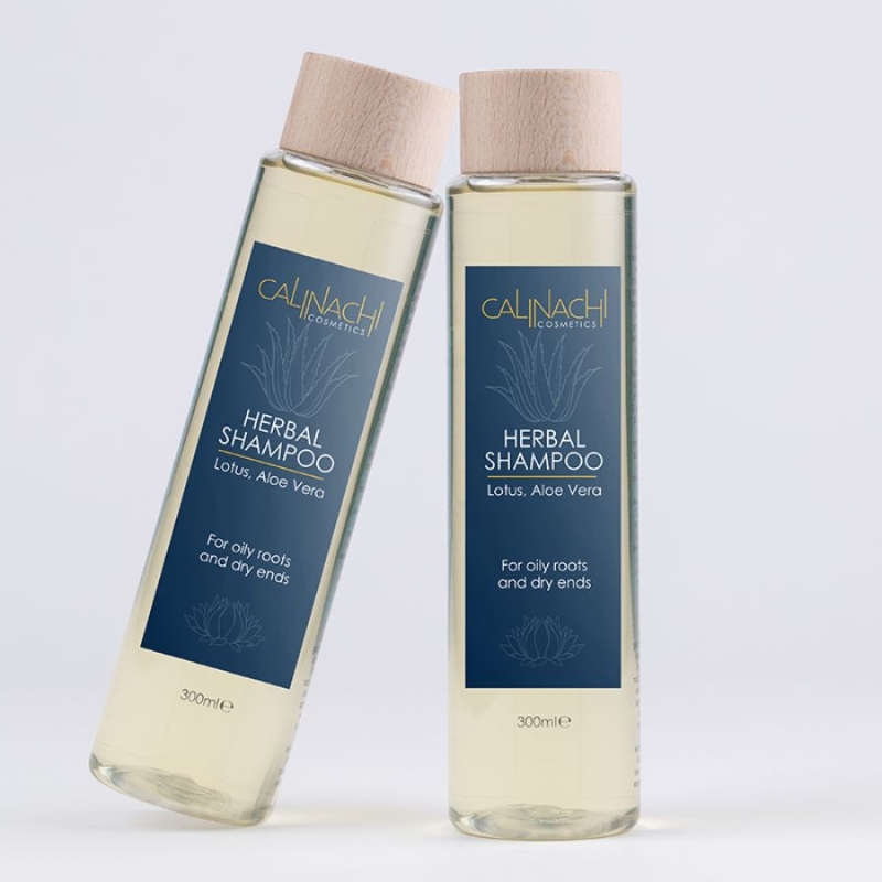 Шампоан за мазни корени и сухи краища Calinachi Shampoo for Oily Roots & Dry Ends 300ml — 2