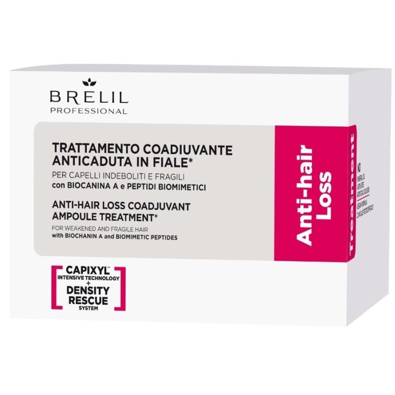 Ампули против косопад Brelil Anti Hair Loss Adjuvant Ampoules 10x6ml