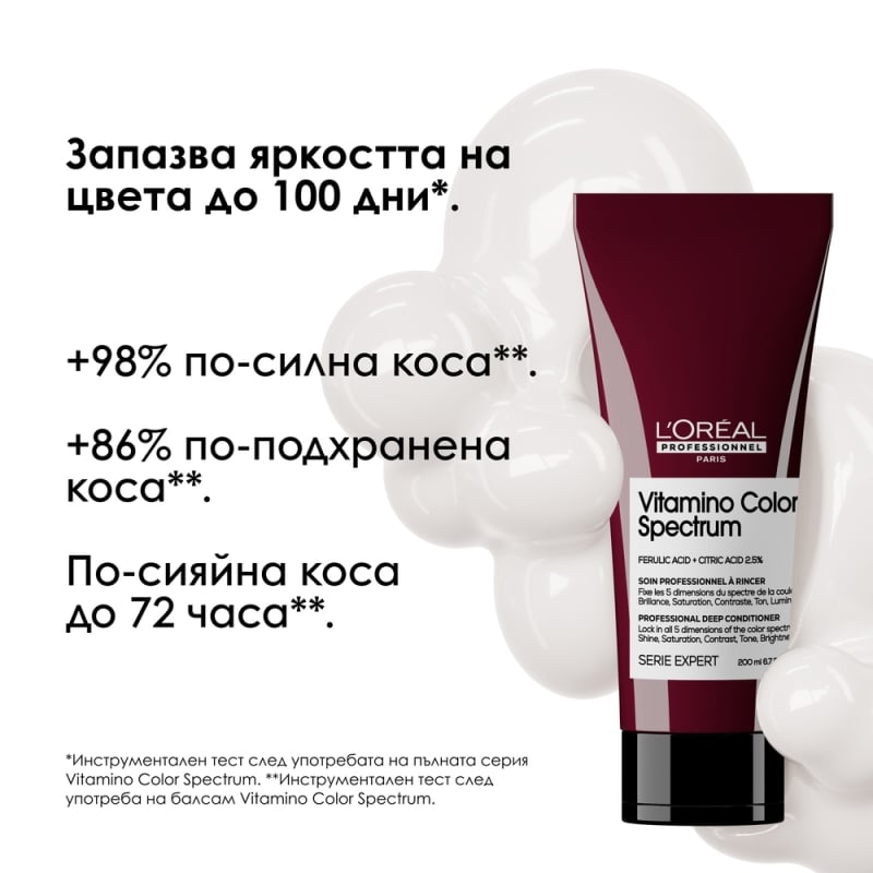 Балсам за боядисана коса L'Oréal Professionnel Vitamino Color Spectrum Conditioner 200ml — 2