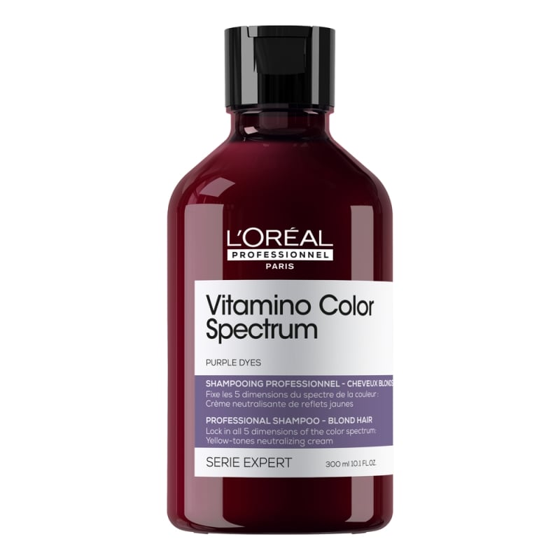 Неутрализиращ шампоан за боядисана коса L'Oréal Professionnel Vitamino Color Spectrum Purple Shampoo 300 ml