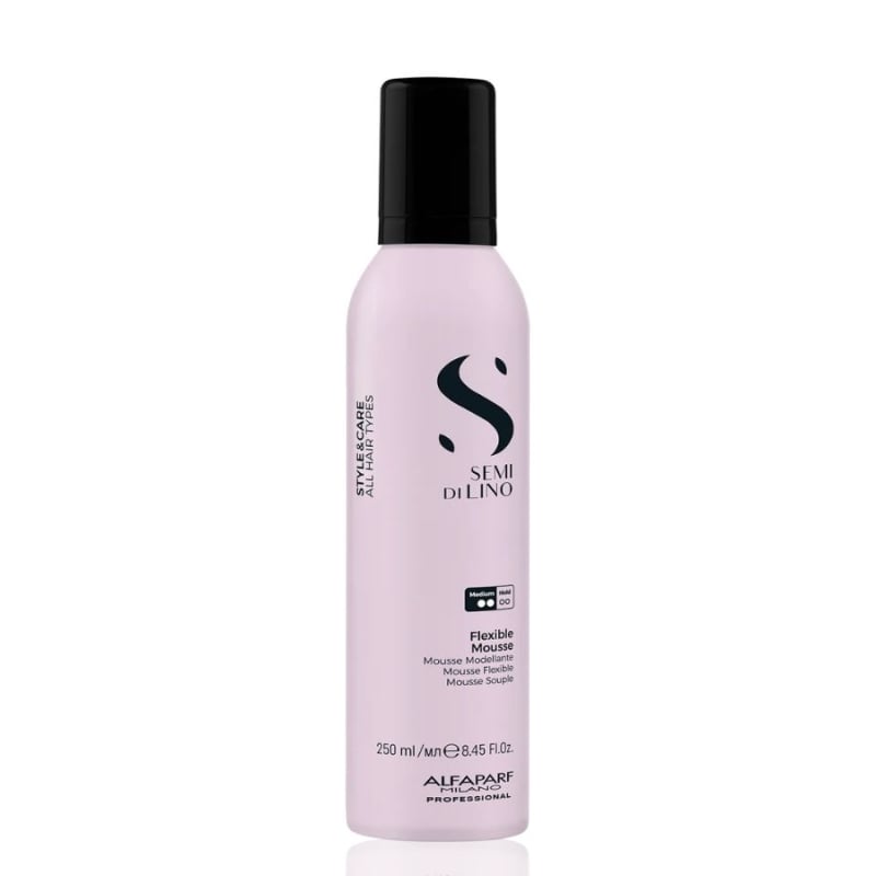 Пяна с лека фиксация за дефинирани и копринени къдрици Alfaparf Style&Care Flexible Mousse 250ml