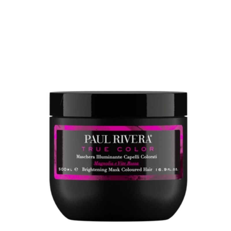 Озаряваща маска за боядисана коса Paul Rivera True Color Illuminating Mask 500 ml