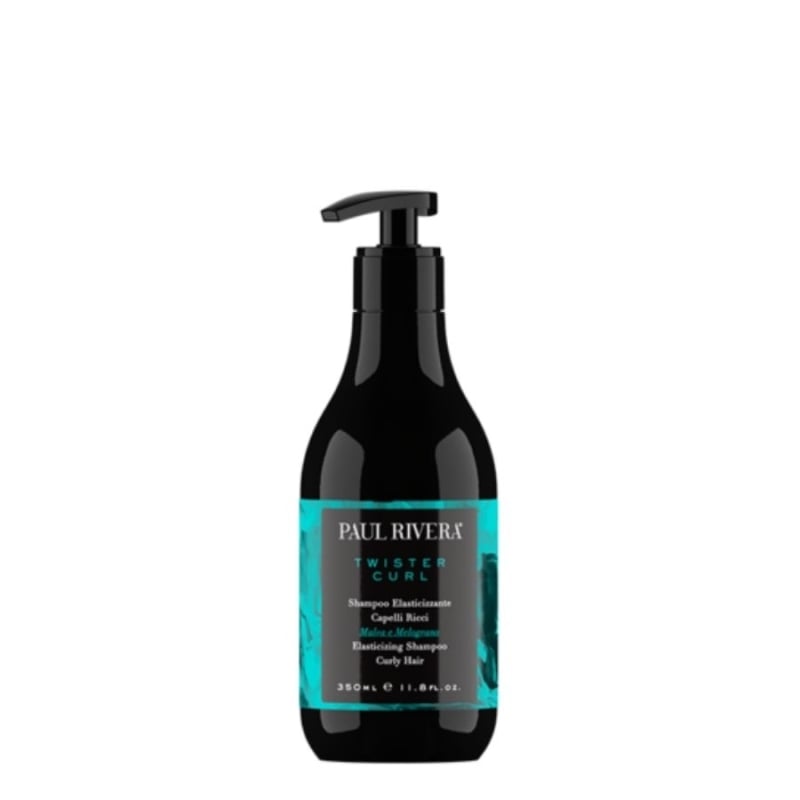 Овлажняващ и подхранващ шампоан за къдрава коса Paul Rivera Twister Curl Elasticizing Shampoo 350ml