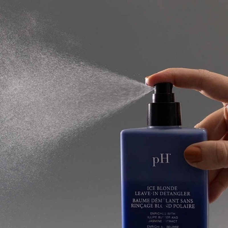 Матиращ спрей за лесно разресване pH Laboratories Ice Blonde Leave-In Detangler 250ml — 3
