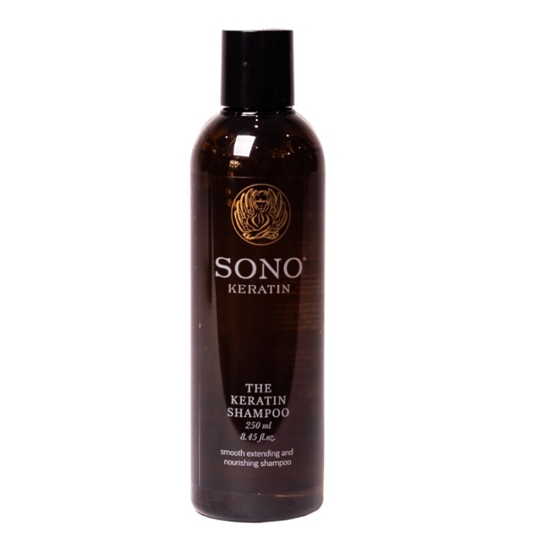 Хидратиращ шампоан с кератин за тънка и боядисана коса Sono Keratin Shampoo 250ml