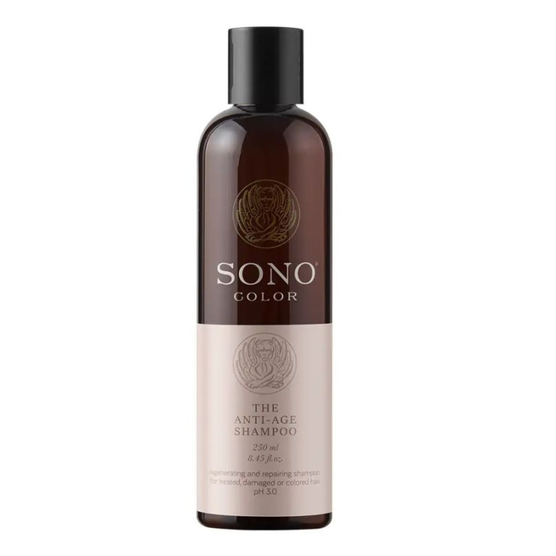 Професионален безсулфатен шампоан за боядисана коса Sono Color The Anti-Age Shampoo 250 ml