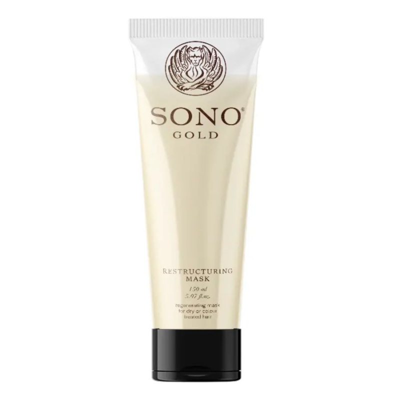 Реструктурираща маска за суха и увредена коса Sono Gold Restructuring Mask for Dry Hair 500 ml