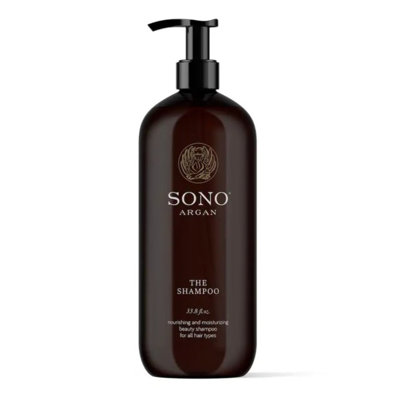 Подхранващ безсулфатен шампоан с органично арганово масло Sono Argan Nourishing & Moisturizing Shampoo 1000 ml