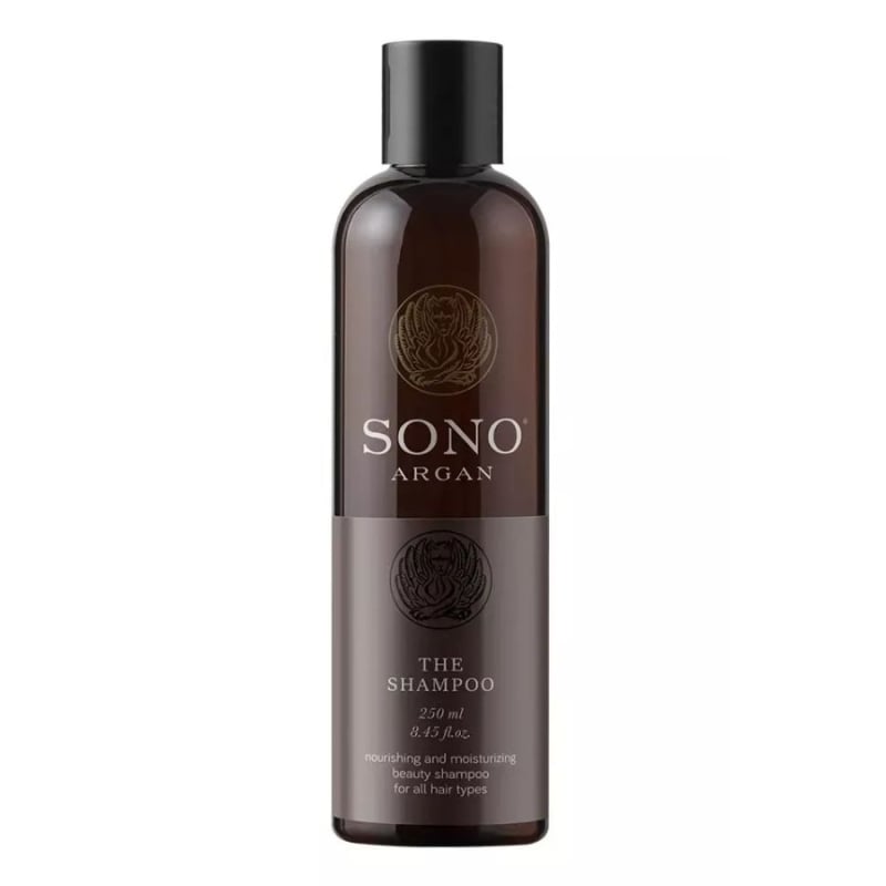 Подхранващ безсулфатен шампоан с органично арганово масло Sono Argan Nourishing & Moisturizing Shampoo 250 ml