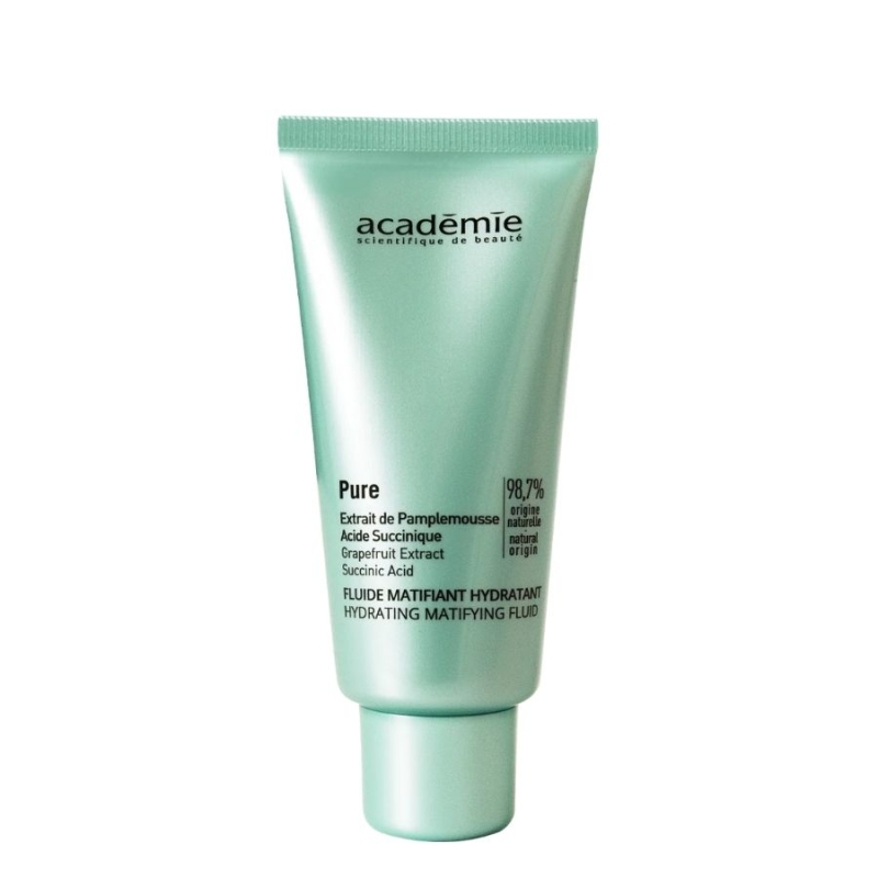 Хидратиращ матиращ флуид с грейпфрут и масла Académie Mattifying Hydrating Fluid 50ml
