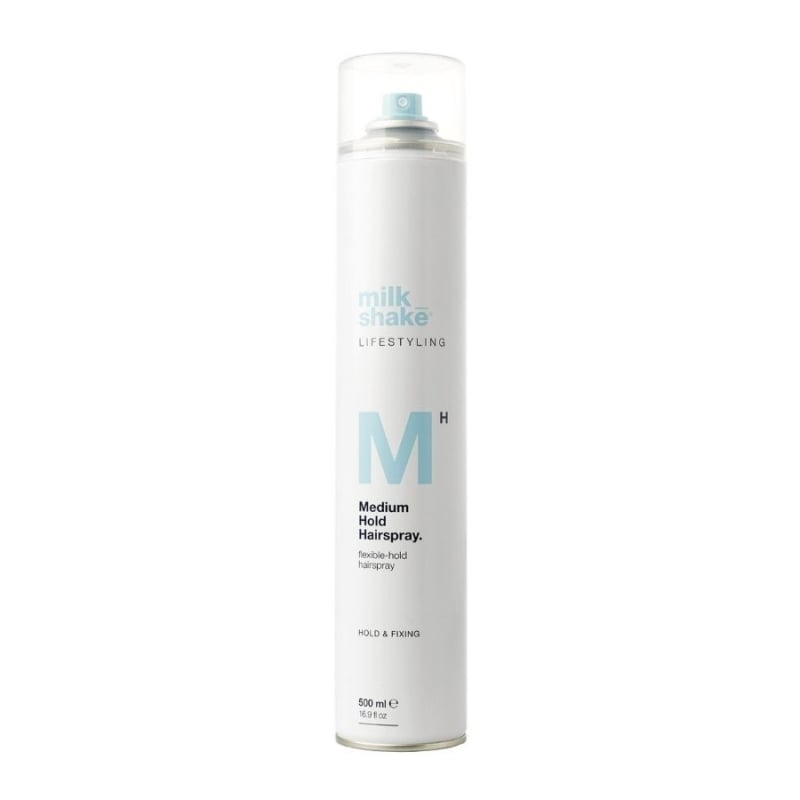 Лак за коса със средна фиксация Milkshake Lifestyling Medium Hold Hairspray 500ml