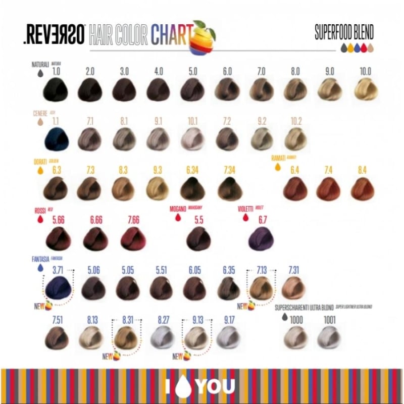 Професионална безамонячна боя за коса без PPD Selective Reverso Hair Color 100ml — 2