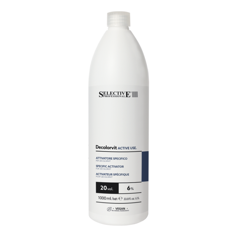 Оксидант за коса Selective Decolorvit Active Use Oxy 1000ml