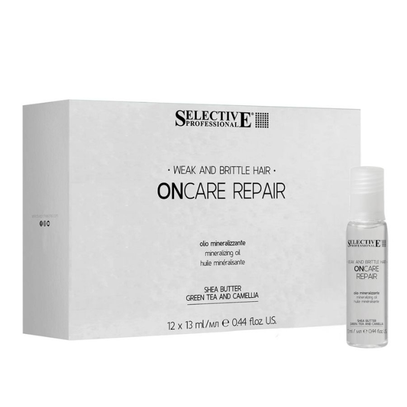 Минерализиращ възстановяващ нектар за коса Selective ONcare Repair Mineralizer 12x13 ml