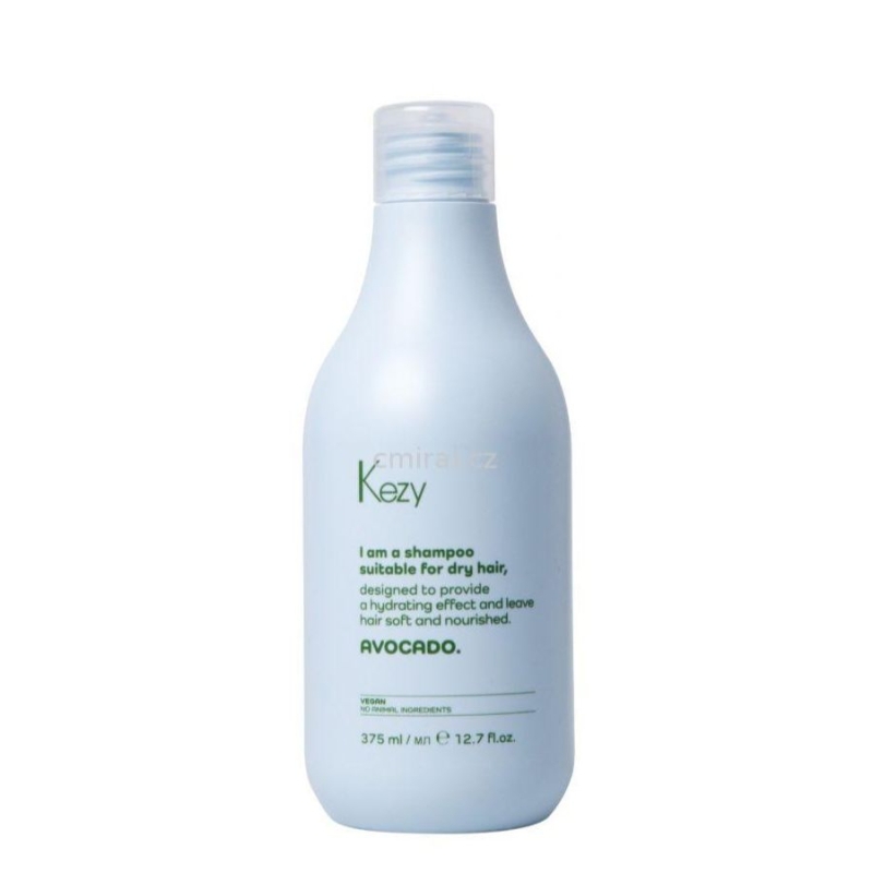 Шампоан с авокадо за суха и дехидратирана коса Kezy Avocado Shampoo For dehydrated, dry Hair 375 ml