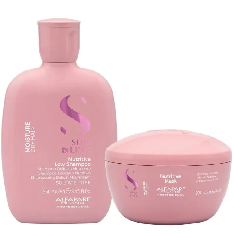 Комплект Шампоан и Маска за суха коса Alfaparf SDL Moisture Nutritive