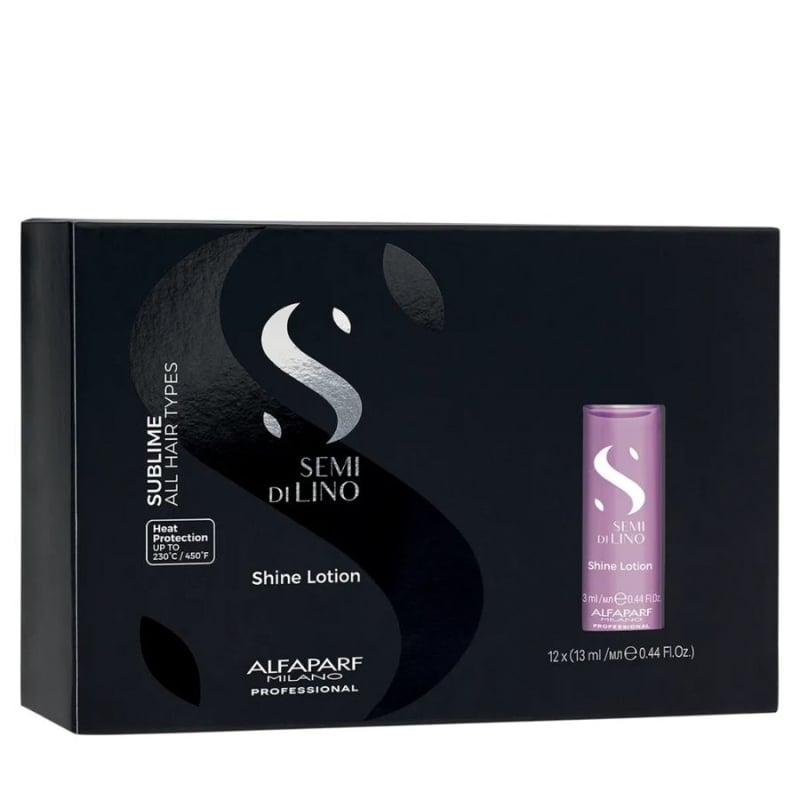 Aмпули за обем и блясък Alfaparf SDL Sublime Shine Lotion 12Х13ml