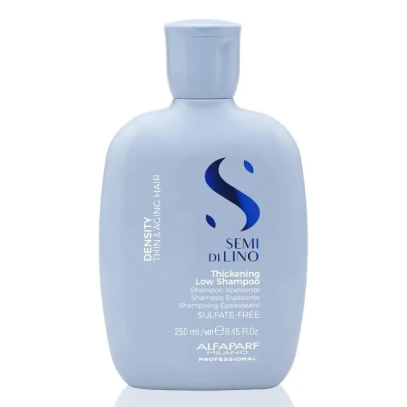 Уплътняващ шампоан за тънка коса Alfaparf Semi di Lino Density Thickening Low Shampoo