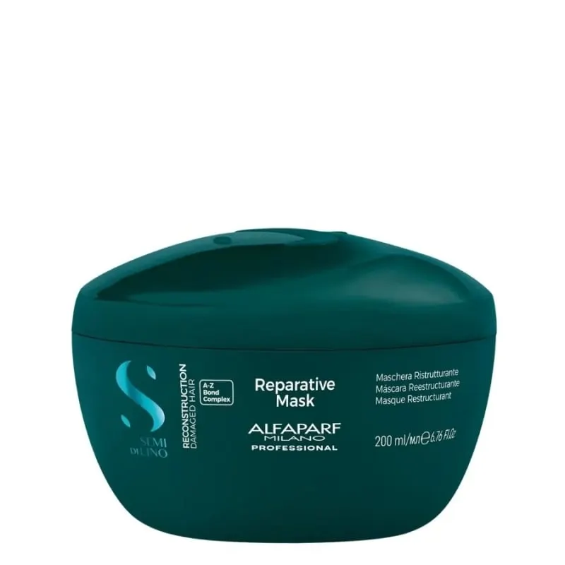 Маска за коса с бамбук и ленено семе Alfaparf SDL Reconstruction Reparative Mask