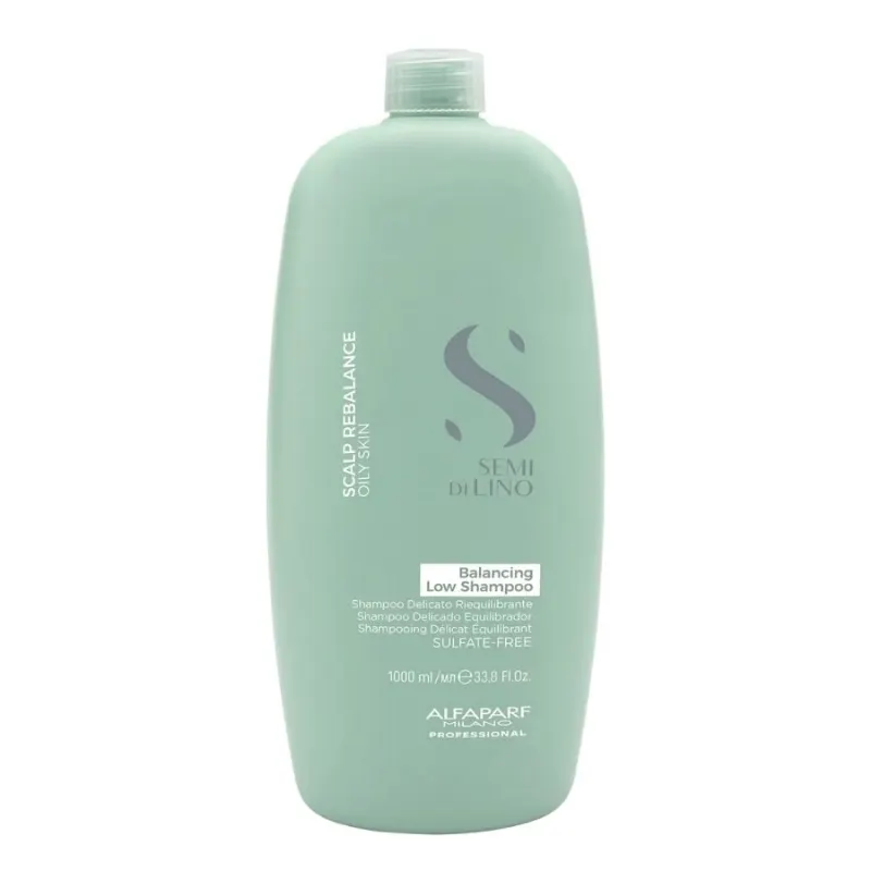 Шампоан за мазна коса Alfaparf Semi Di Lino Scalp Care Balancing Shampoo — 2