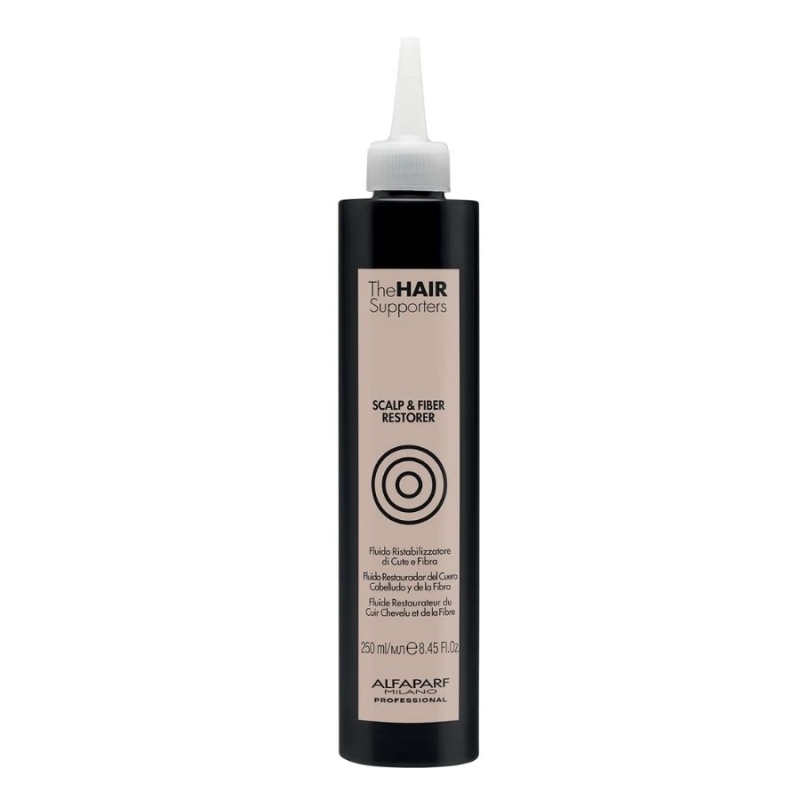 Мултифункционален възстановяващ флуид за коса Alfaparf The Hair Supporters Scalp & Fiber Restorer Fluid 250ml
