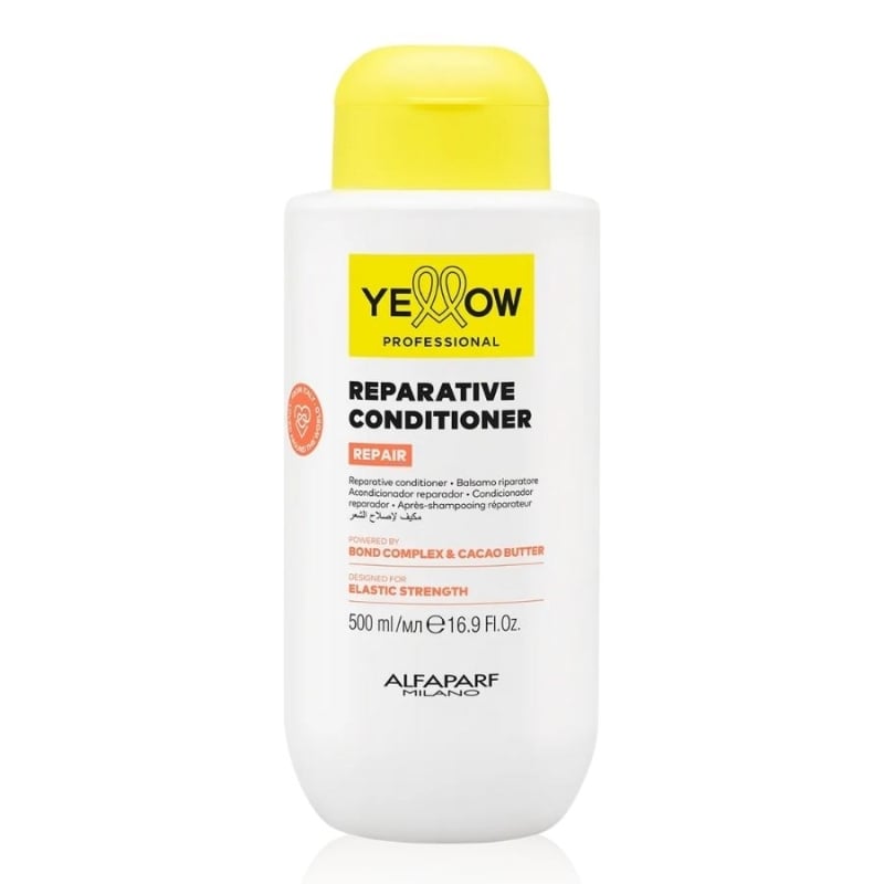 Възстановяващ балсам за силно увредена коса с Bond Complex и какаово масло – Yellow Professional Reparative Conditioner 500 ml