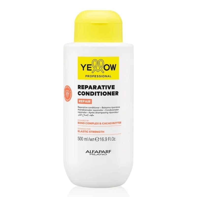Възстановяващ балсам за силно увредена коса с Bond Complex и какаово масло – Yellow Professional Reparative Conditioner 500 ml — 2