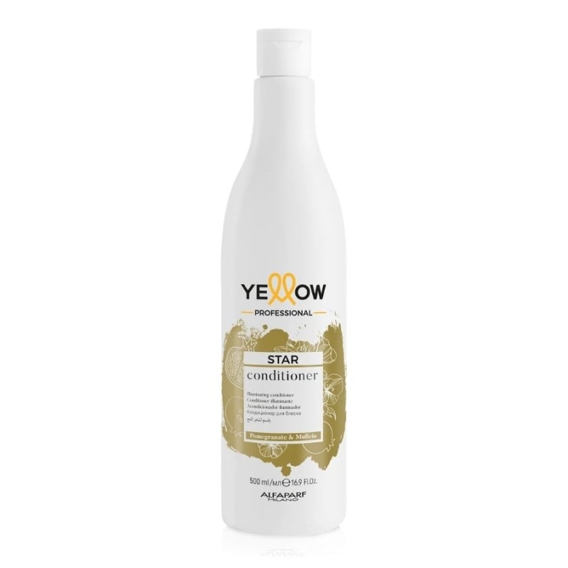Озаряващ балсам за коса с вербаскум, нар и масло от ший – Yellow Professional Star Conditioner 500 ml