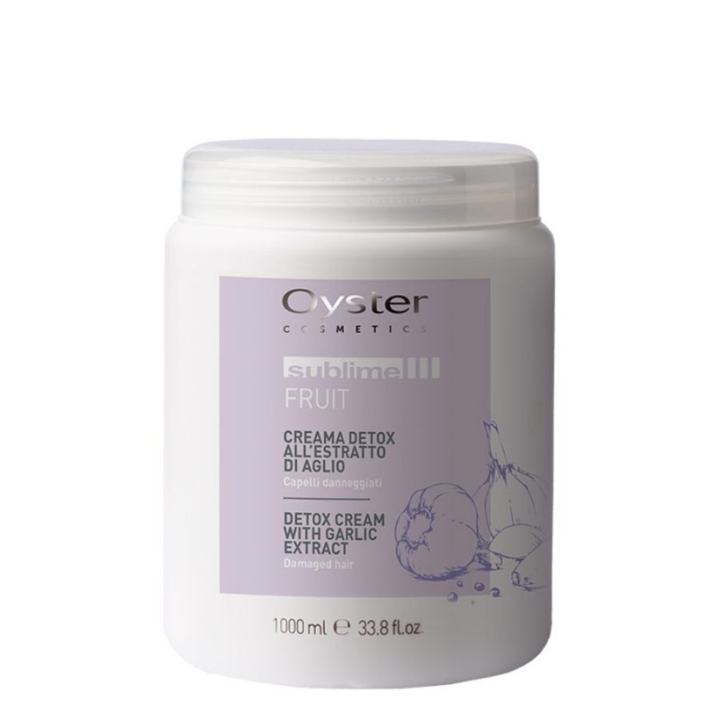 Детоксикираща маска с чесън Oyster Professional Sublime Garlic Hair Mask 1000ml