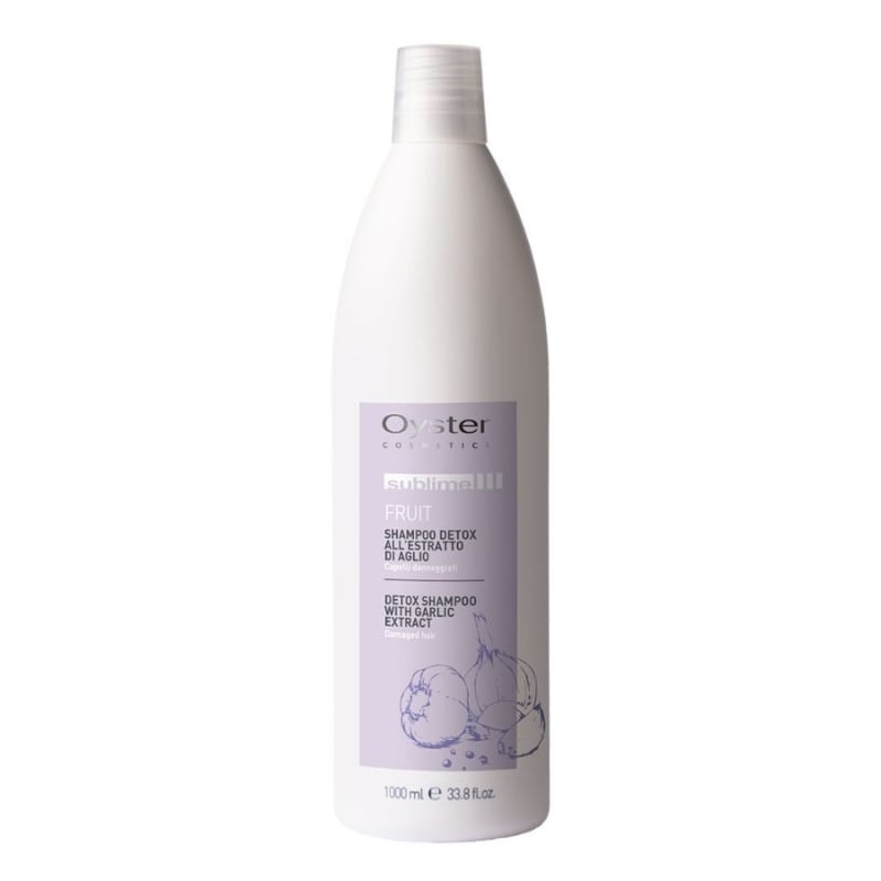 Детоксикиращ шампоан с чесън Oyster Professional Sublime Garlic Shampoo 1000ml