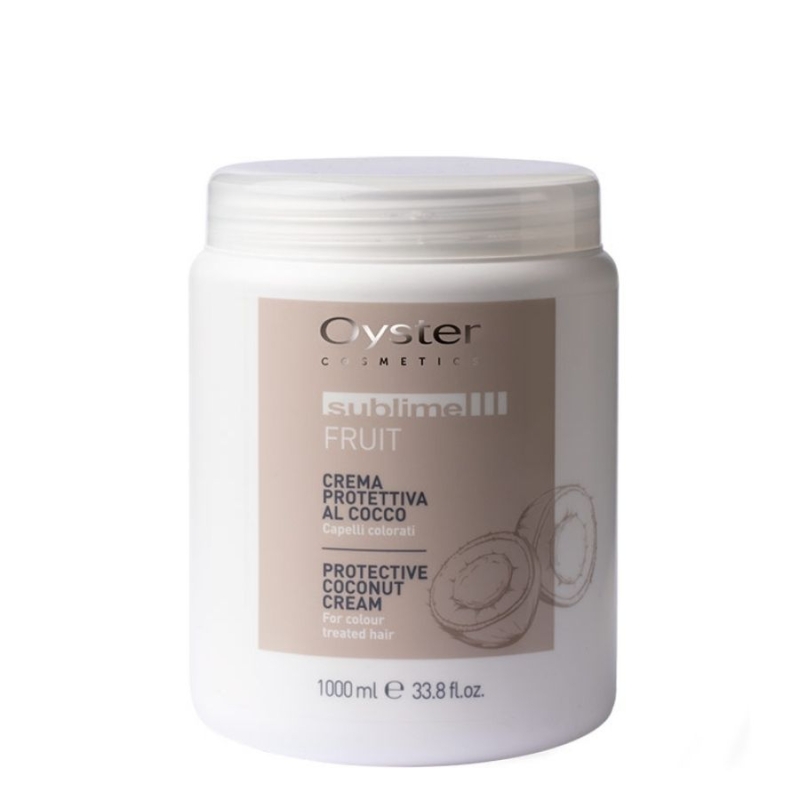 Защитна маска за боядисана коса с Kокосов орех Oyster Professional Sublime Fruit Protective Coconut Cream Mask 1000ml