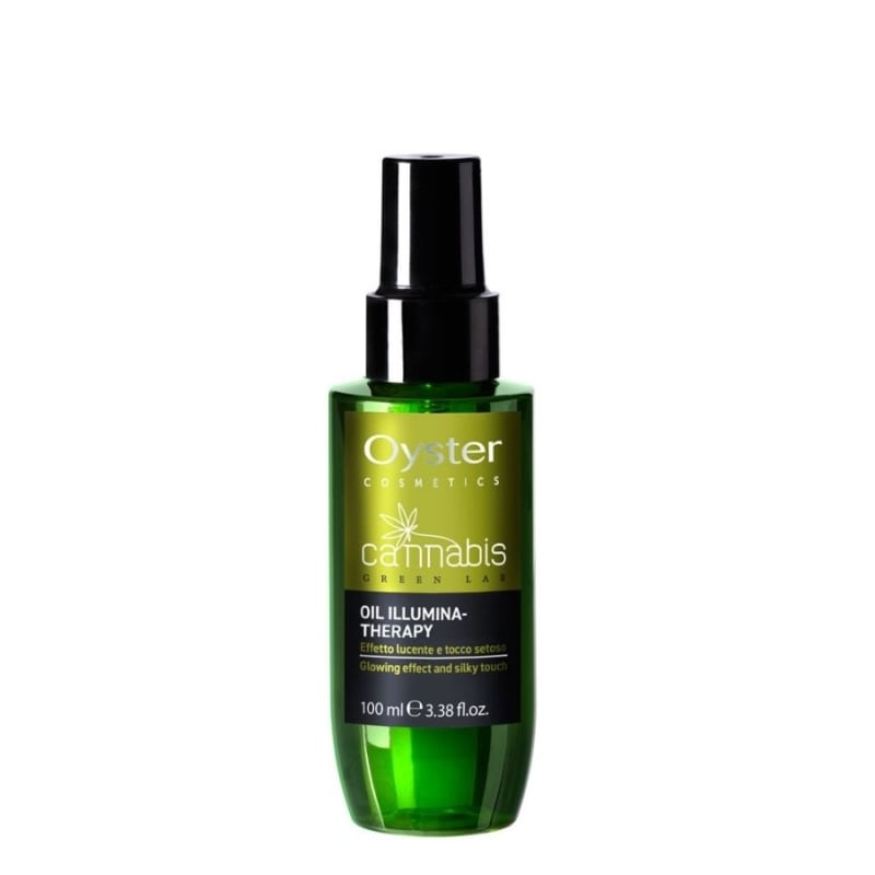 Олио за блясък с конопено масло Oyster Professional Cannabis Green Lab Oil Illumina – Therapy 100ml