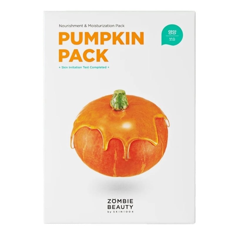 Успокояваща маска с тиква и мед за сияйна кожа Skin1004 Zombie Beauty Pumpkin Pack 16 x 4 g