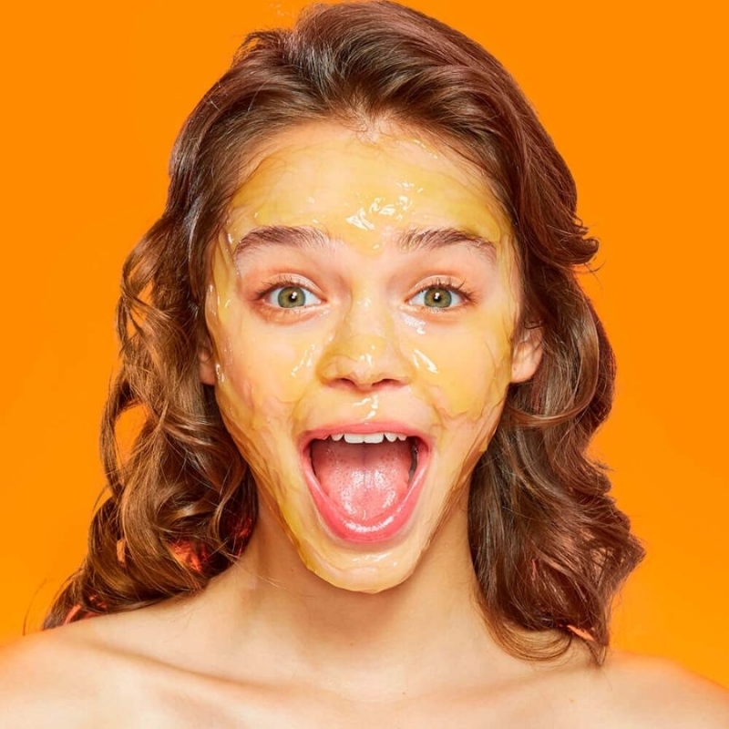 Успокояваща маска с тиква и мед за сияйна кожа Skin1004 Zombie Beauty Pumpkin Pack 16 x 4 g — 4