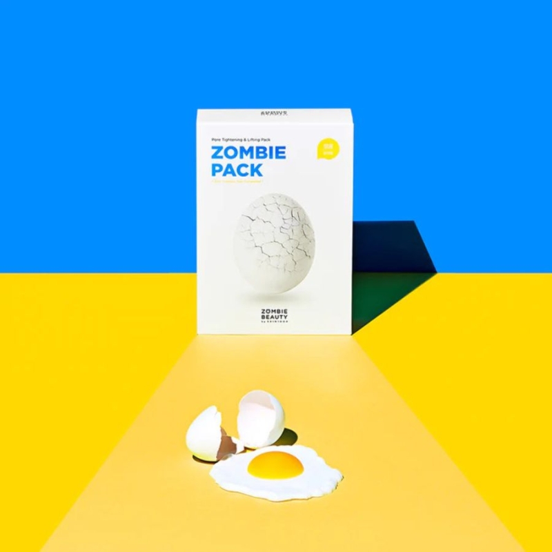Лифтинг маска с албумин и центела против бръчки Zombie Beauty Zombie Pack Lifting Mask Kit (8 броя) — 4