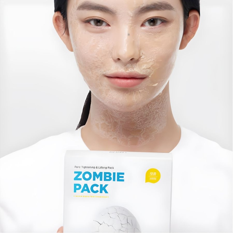 Лифтинг маска с албумин и центела против бръчки Zombie Beauty Zombie Pack Lifting Mask Kit (8 броя) — 5