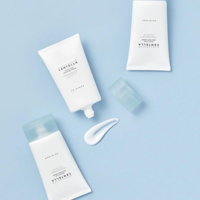 Интензивен хидратиращ крем с хиалурон и колаген SKIN1004 Hyalu-Cica Moisture Cream 75 ml — 3