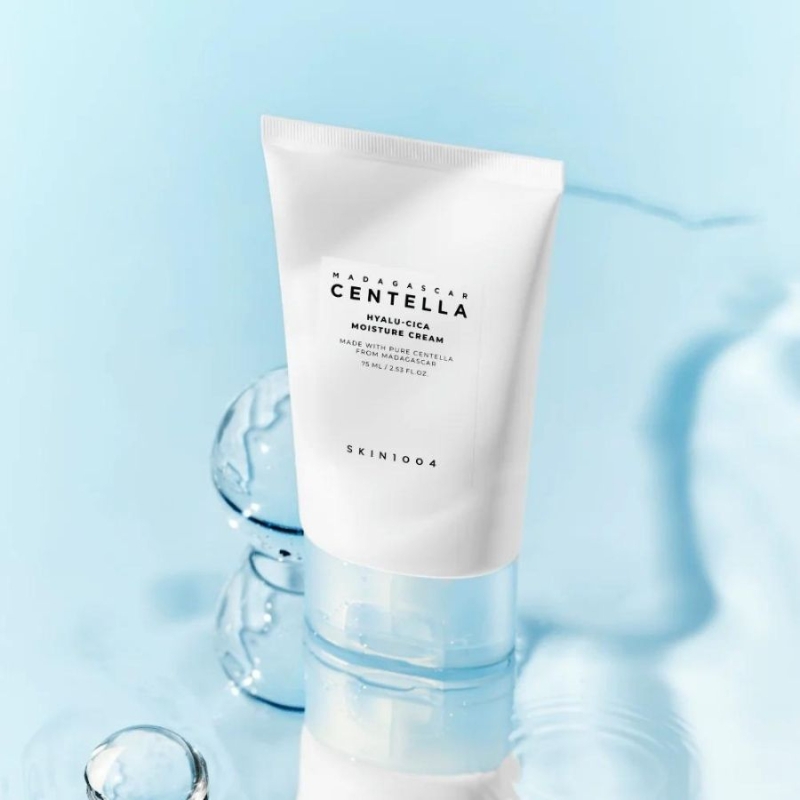 Интензивен хидратиращ крем с хиалурон и колаген SKIN1004 Hyalu-Cica Moisture Cream 75 ml — 4