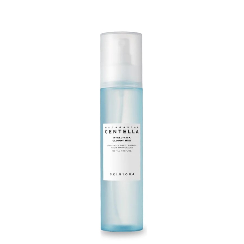 Хидратираща мъгла за лице с хиалурон и зелен чай SKIN1004 Hyalu-Cica Cloudy Mist 120 ml