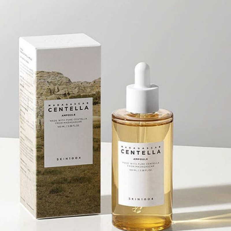 Успокояваща ампула с мадагаскарска центела за чувствителна кожа SKIN1004 Centella Ampoule 30 ml — 3