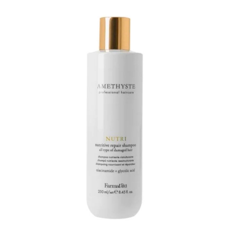 Подхранващ шампоан за суха и изтощена коса Farmavita Amethyste Nutri Nutritive Repair Shampoo 250 ml