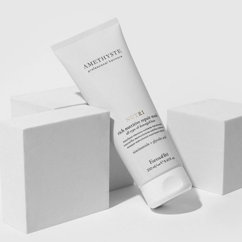 Интензивна маска за увредена коса Farmavita Amethyste Rich Nutritive Repair Mask 250 ml — 2