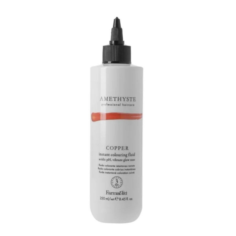 Оцветяващ флуид за коса Farmavita Amethyste Instant Colouring Fluid Copper 250 ml