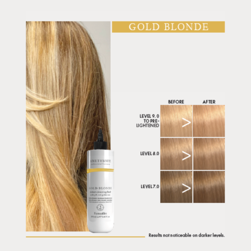 Farmavita Amethyste Instant Colouring Fluid Gold Blonde 250 ml — 3
