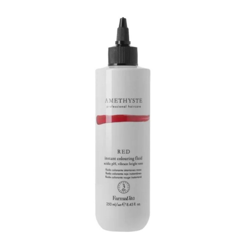 Оцветяващ флуид за коса Farmavita Amethyste Instant Colouring Fluid Red 250 ml